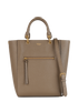 Small Maple Tote, &pound;275, Handbags, Taupe, Leather, Front view